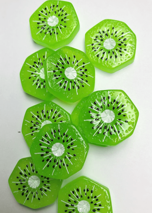 DIY Fruit kiwi charms（10pcs）