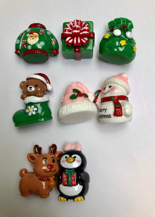 DIY 3D Chrismas  charms